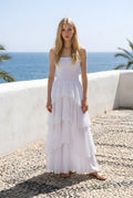 Vestido Volados Blanco
