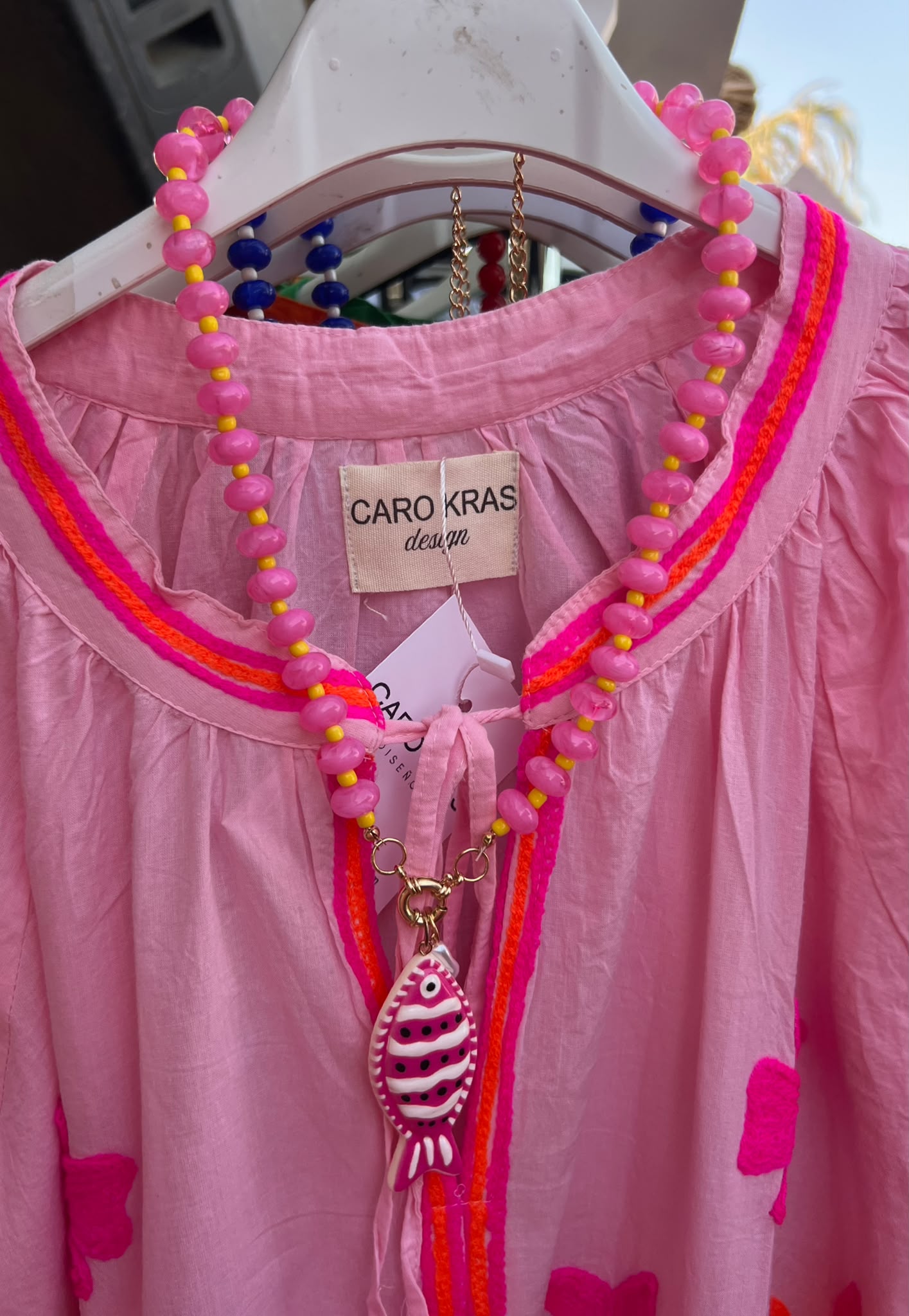 Collar Pez Rosa