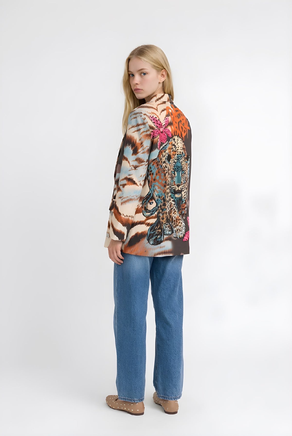 Blazer Tigre Flor