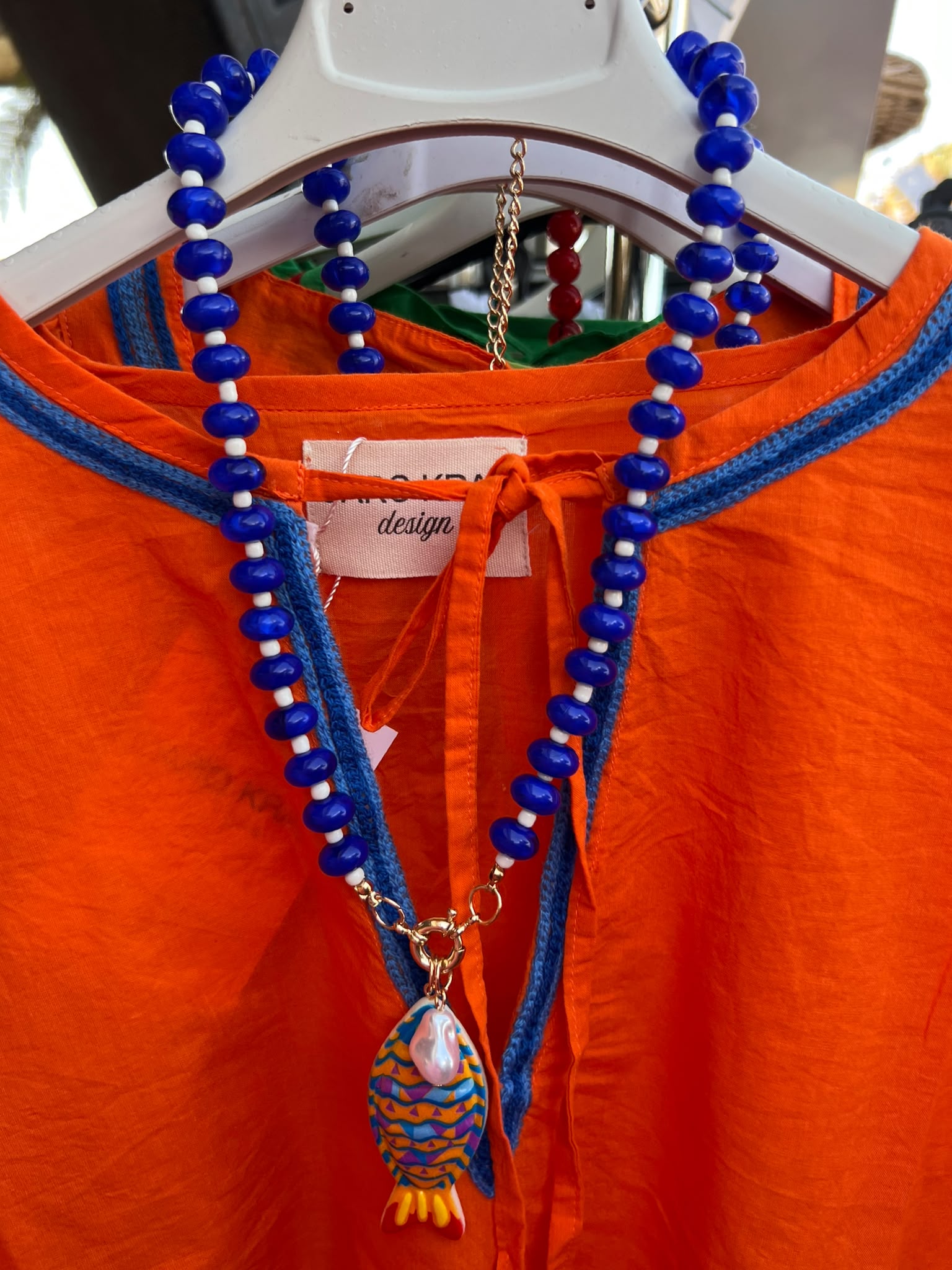 Collar Pez Azul