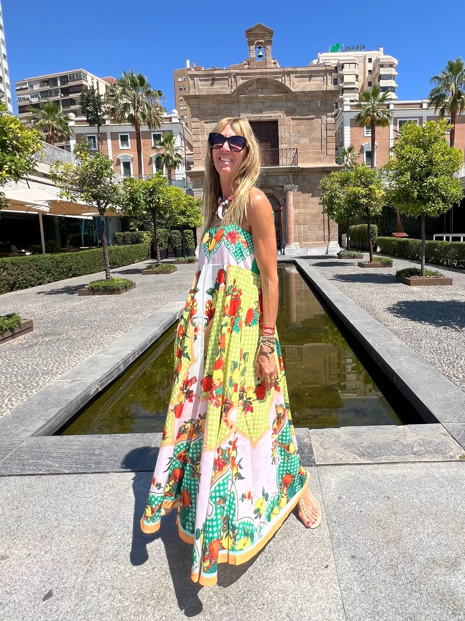Vestido Carioca Multicolor Frutal